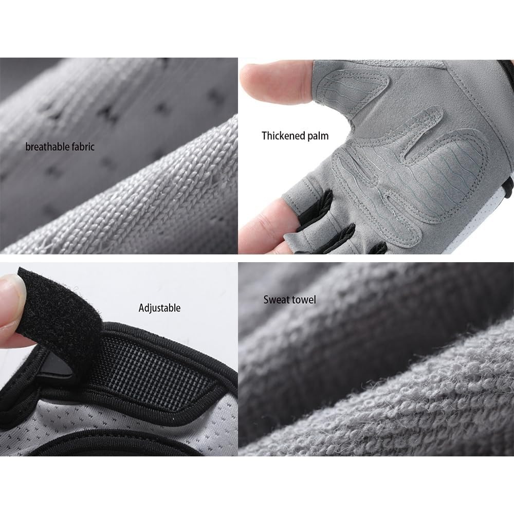Crossfit Workout With Equipment - Gants d'entraînement sans doigts pour femmes,