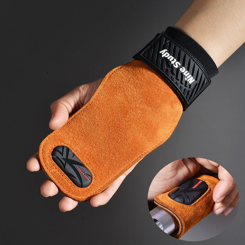 Crossfit Workout With Equipment - WePackage-Gants de gymnastique coordonnants en cuir