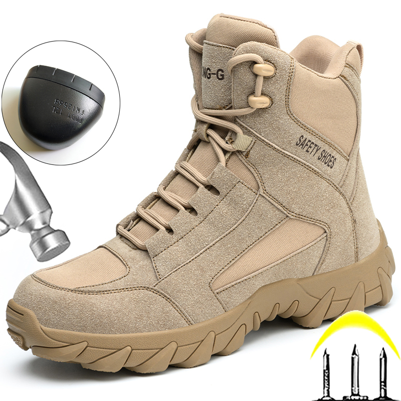 Crossfit Outdoor - Bottes de soudage anti-brûlure, chaussures de