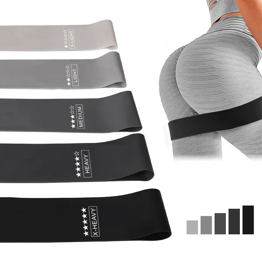 Crossfit Workout With Equipment - 5 Bandes de Résistance de Différents