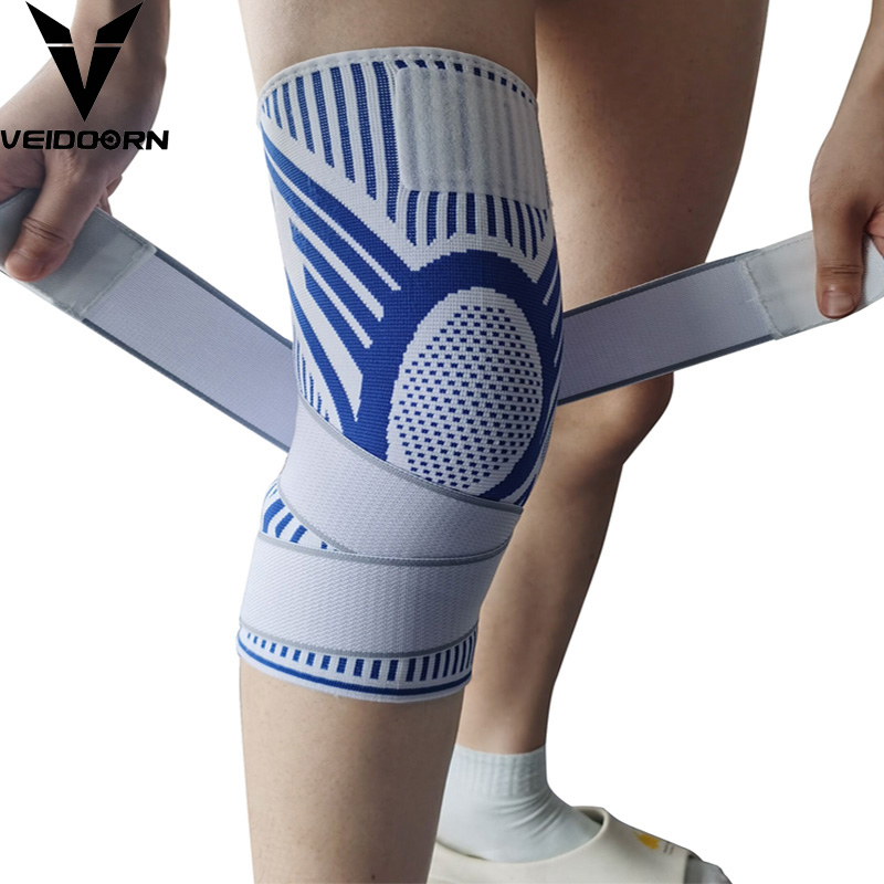 Crossfit Gear Men - Genouillères de Sport à Compression pour