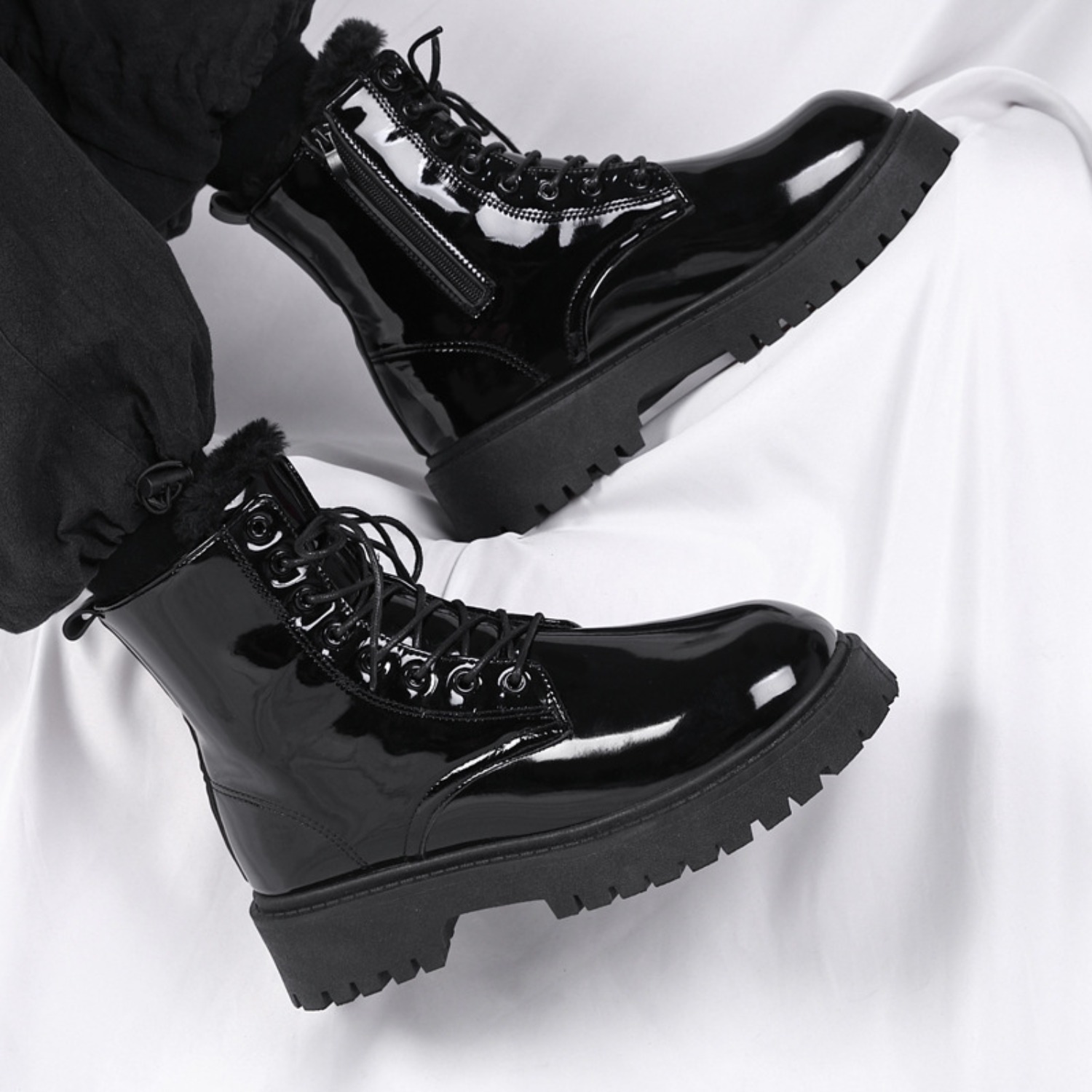 Bottes hautes en peluche chaud - Crossfit Outdoor avis et prix