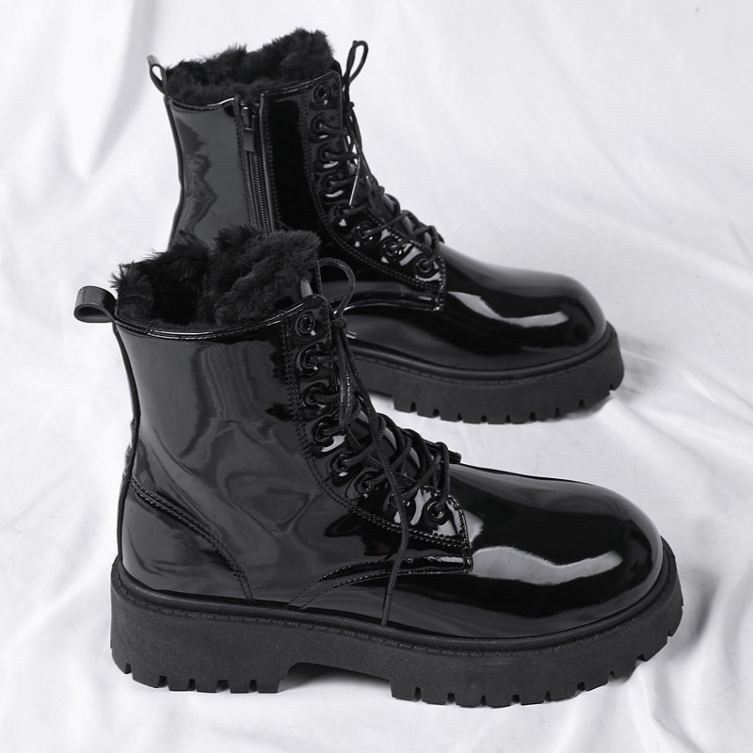 Bottes hautes en peluche chaud - Crossfit Outdoor avis et prix