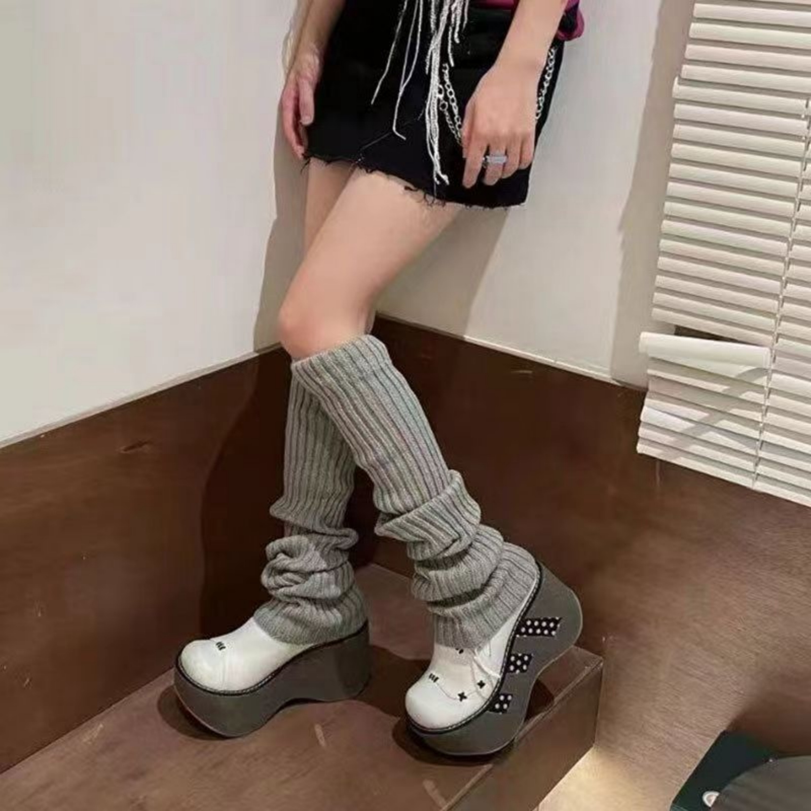 Jambières tricotées de Style c - Knee Sleeve Pair avis et prix