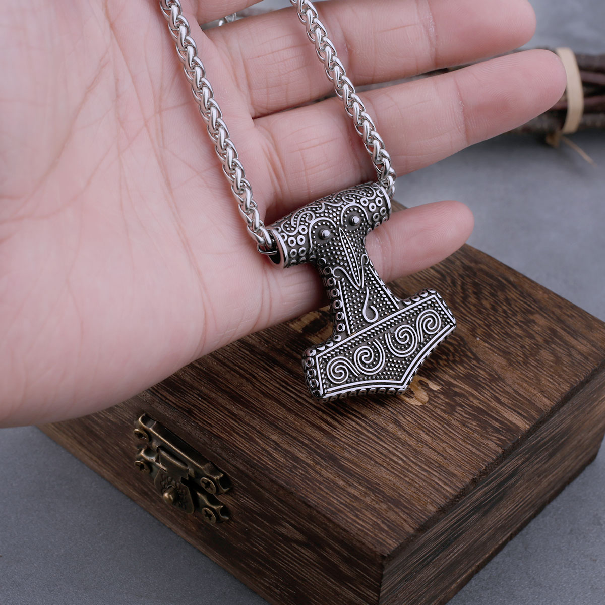 Collier nordique Viking martea - Battle Rope Anchor avis et prix