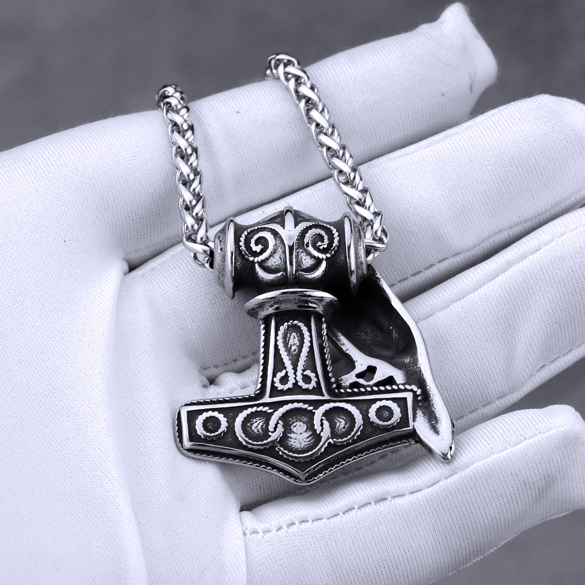 Collier nordique Odin Raven Th - Battle Rope Anchor avis et prix