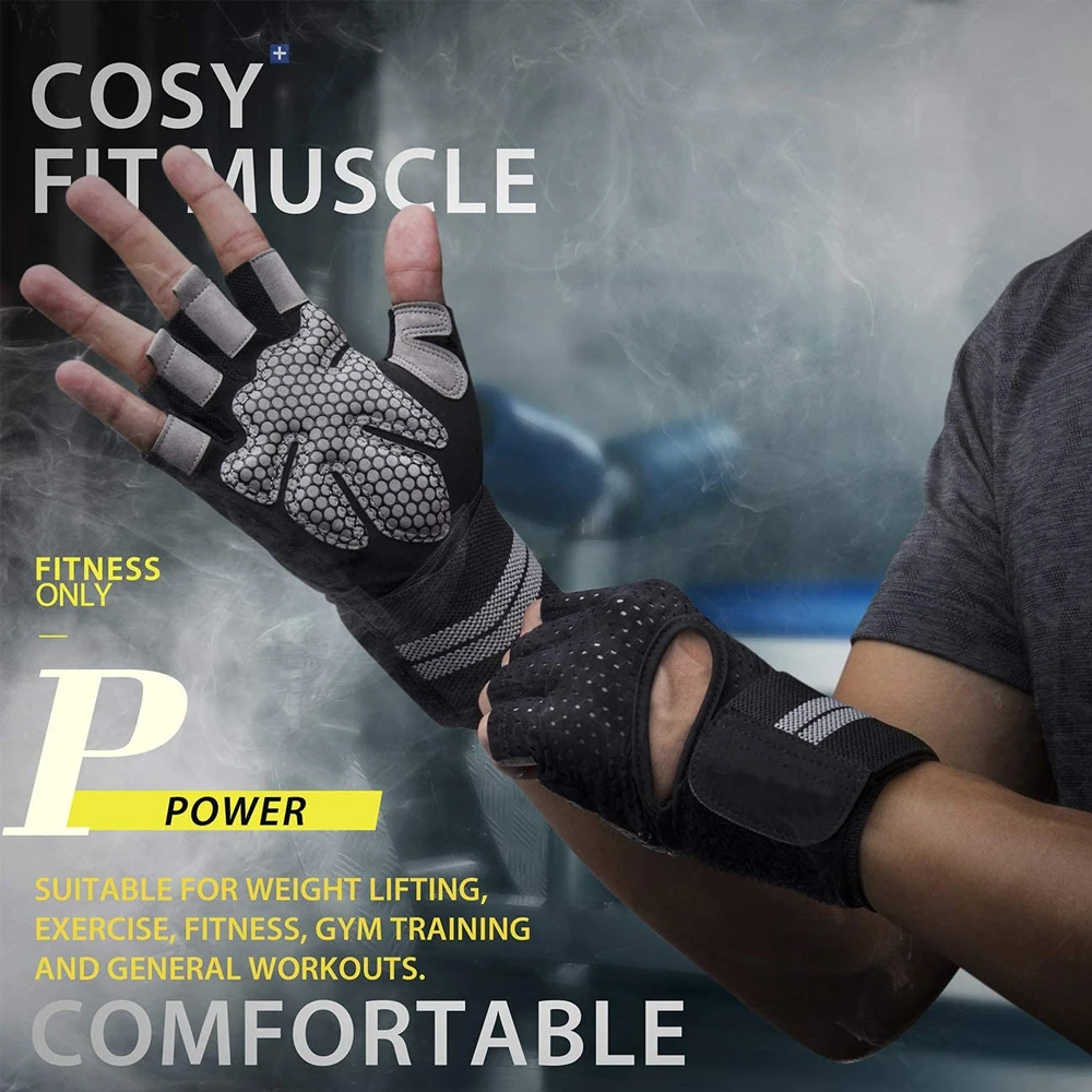 Gants de fitness demi-doigt av - Crossfit Workout With Equipment avis et prix