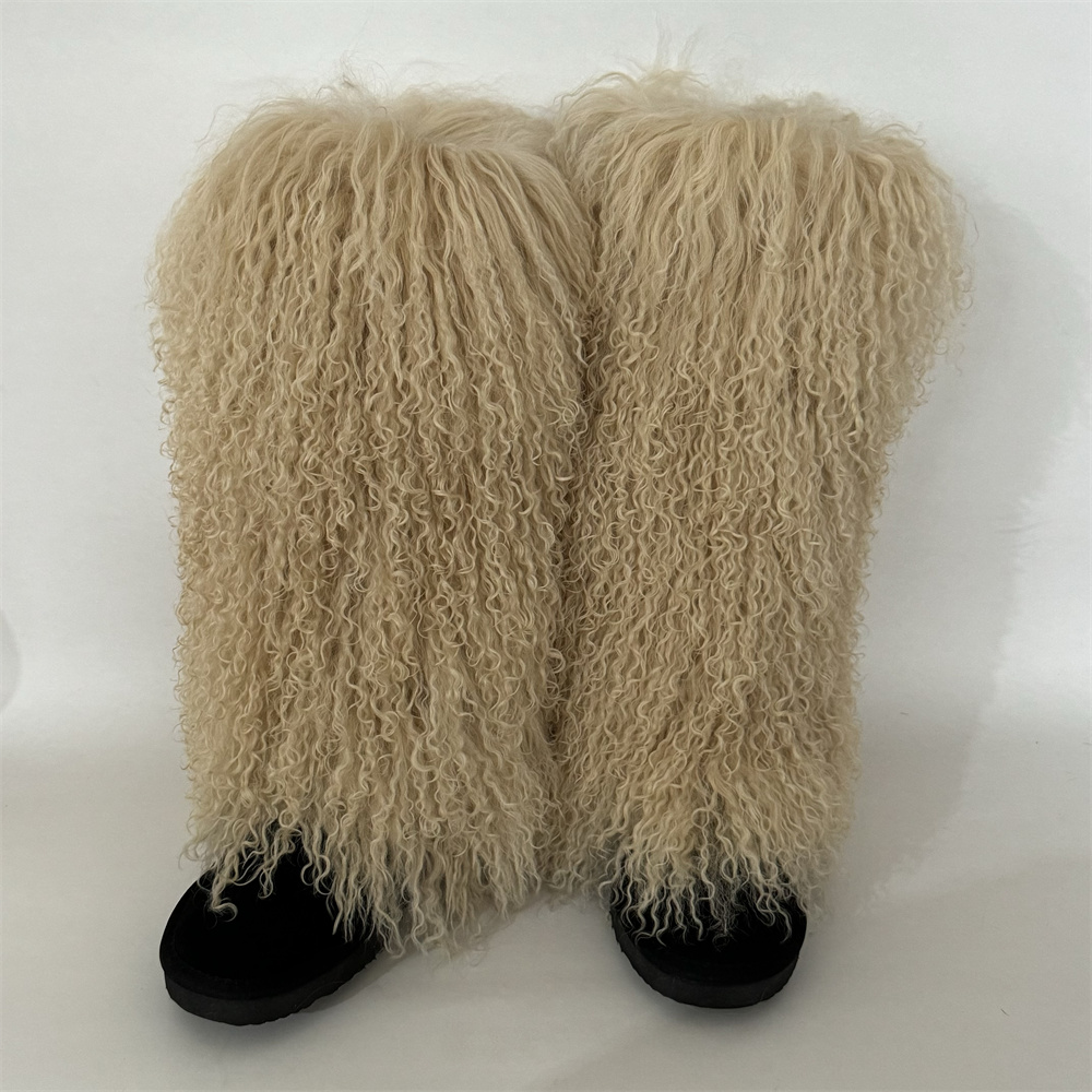 Jambières en véritable fourrur - Knee Sleeve Pair avis et prix