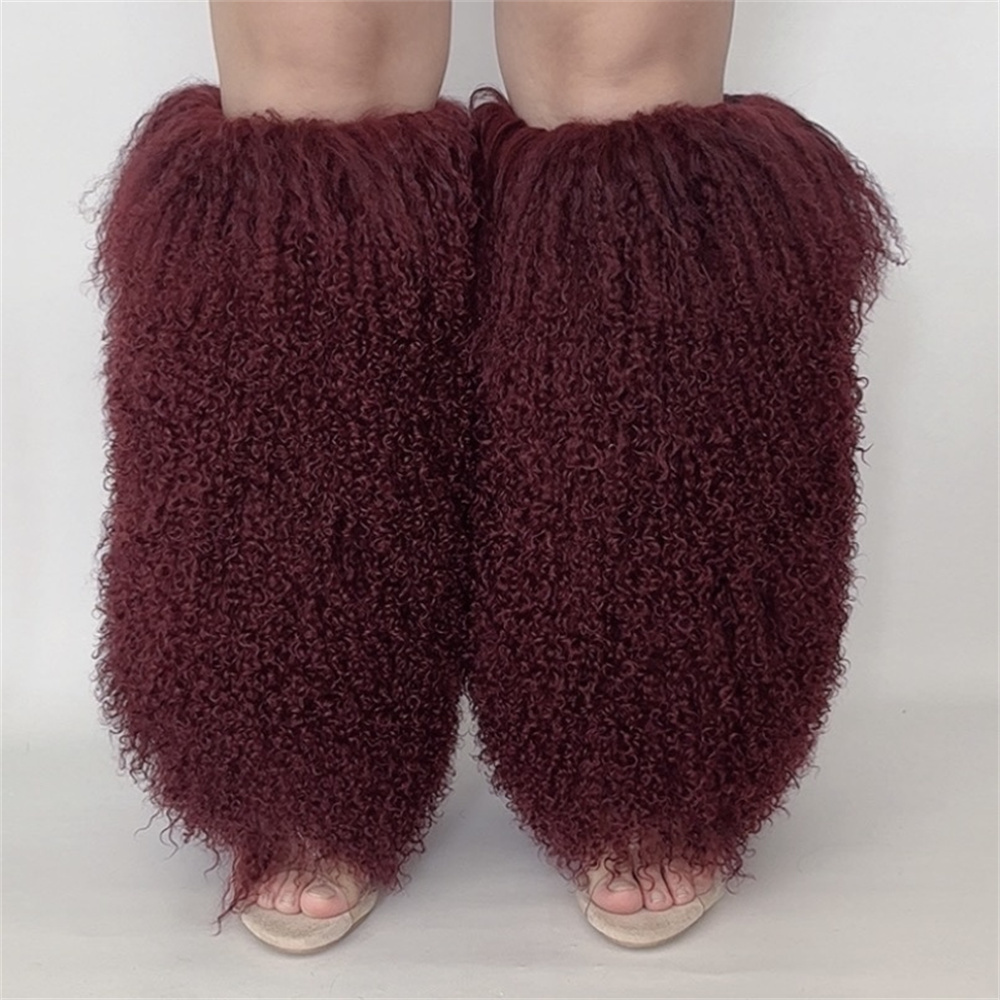 Jambières en véritable fourrur - Knee Sleeve Pair avis et prix