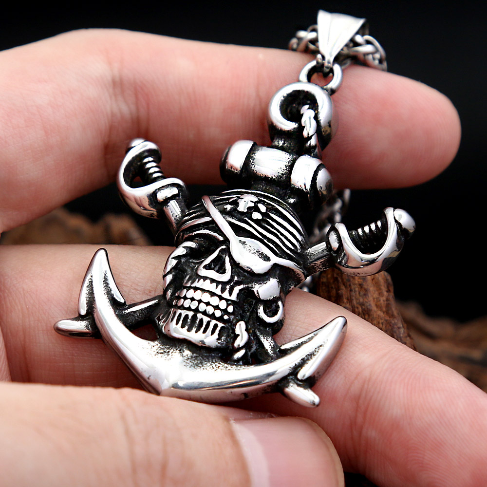 Collier Pendentif en Acier Ino - Battle Rope Anchor avis et prix