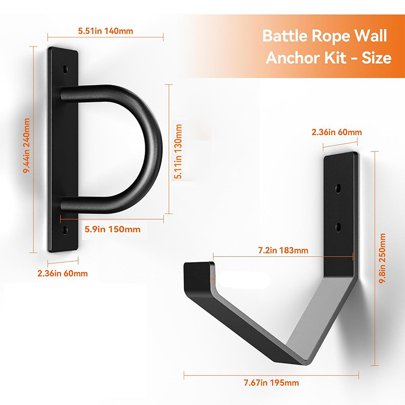 Kit d'ancrage mural pour corde - Battle Rope Anchor avis et prix